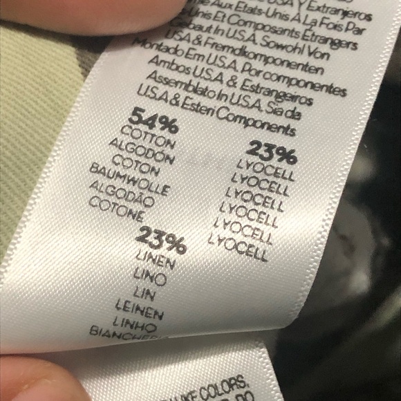 Mother The No Zip Misfit Pants Women's 27 Girl Boy Etc in Camouflage Wash Jogger - Picture 5 of 8